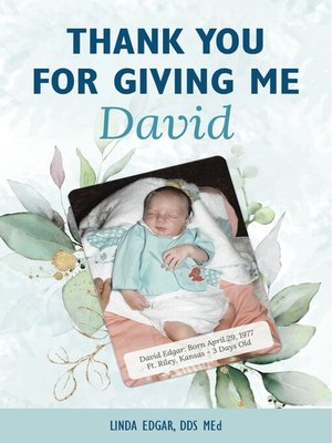 cover image of Thank You for Giving Me David